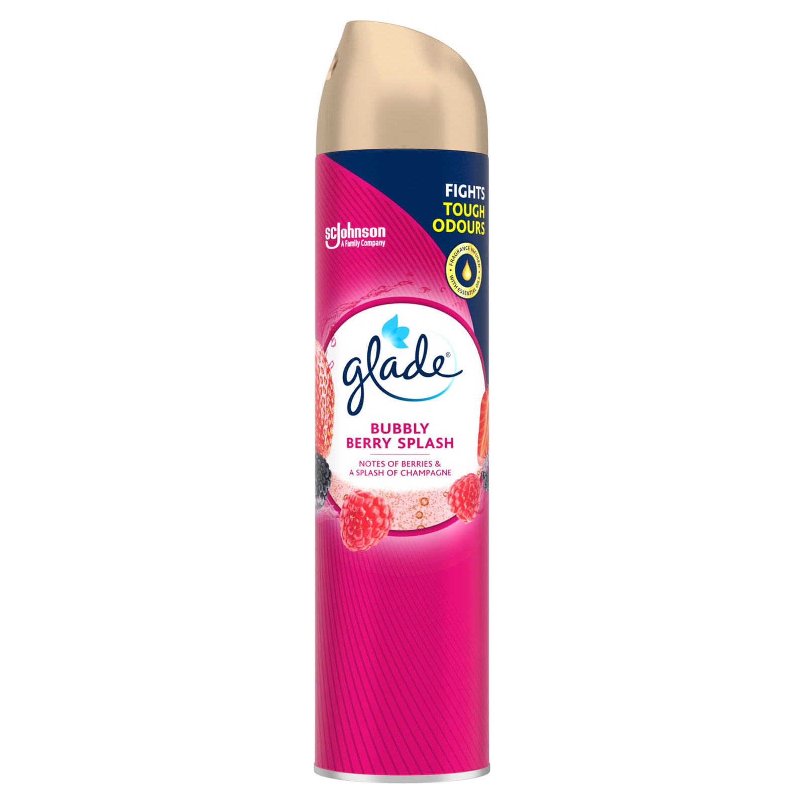 Glade True Scent Aerosol Berry Pop 300ml Glade True Scent Aerosol Berry Pop 300ml
